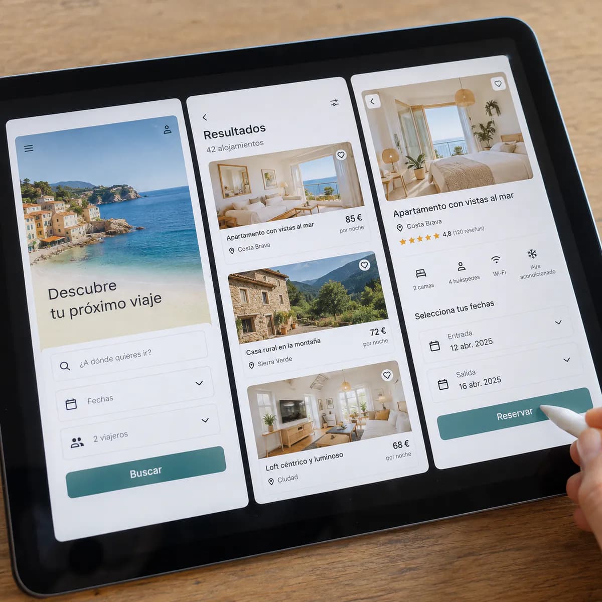 Ejemplo de Desarrollo UX y UI