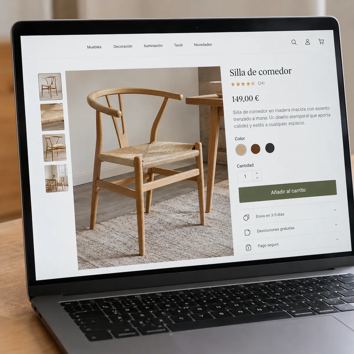 Ejemplo de Diseño Web