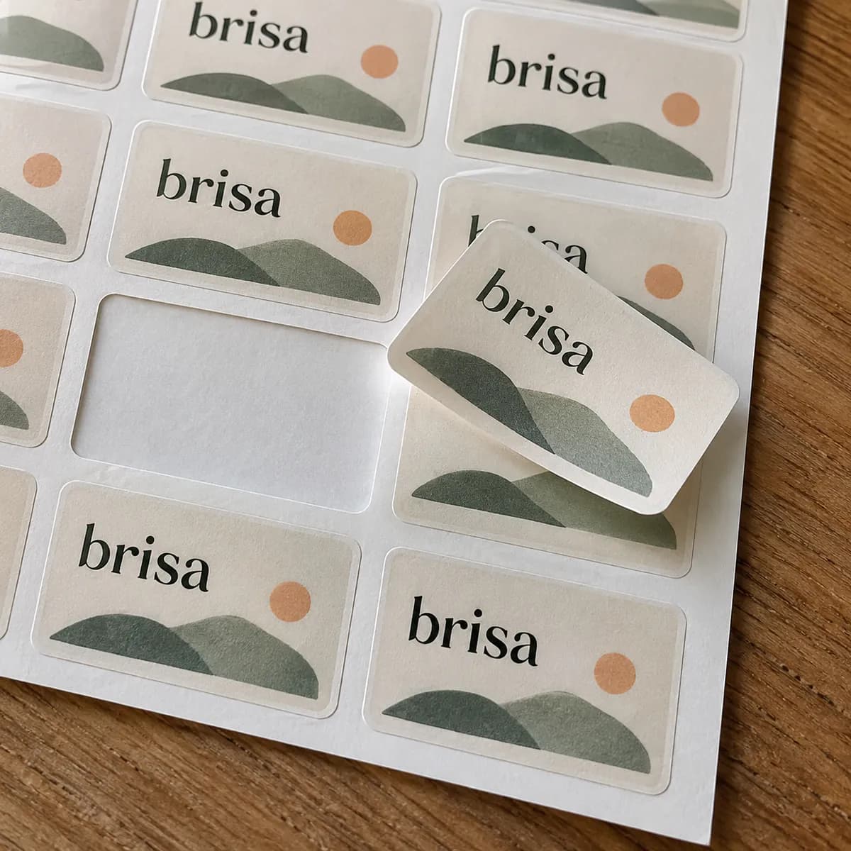 Ejemplo de Pegatinas Personalizadas